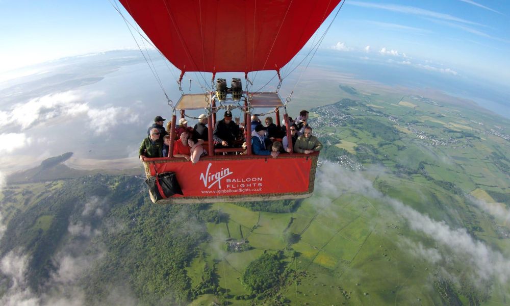 hot air balloon scotland