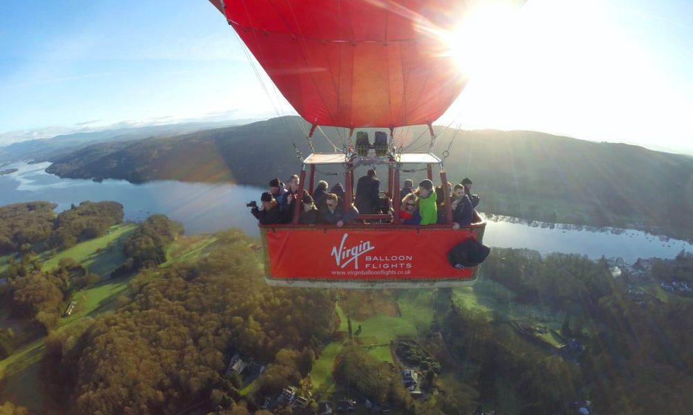 Leeds Hot Air Balloon Ride Virgin Balloon Flights