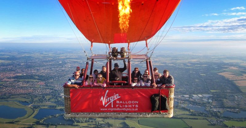 hot air balloon flights for 2