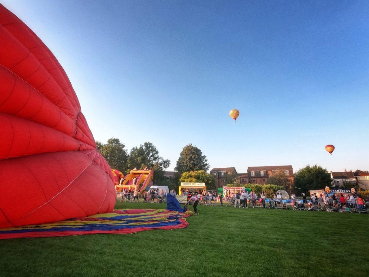 Strathaven Balloon Festival 2019 A Success Virgin Balloon Flights