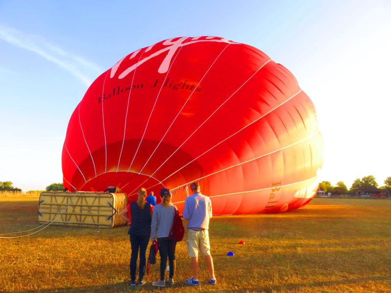 hot air balloon cornwall